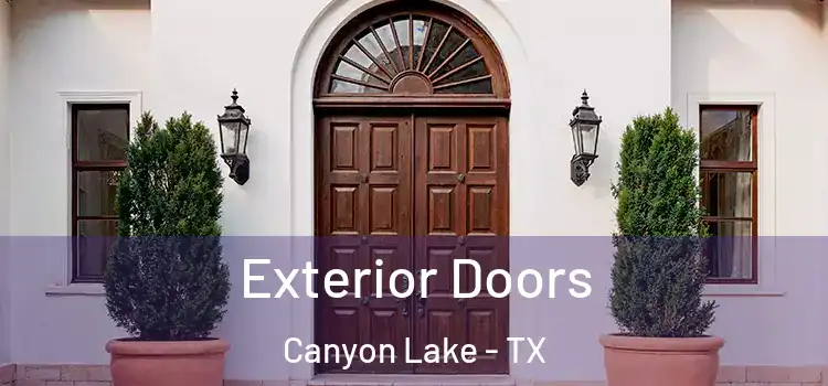 Exterior Doors Canyon Lake - TX
